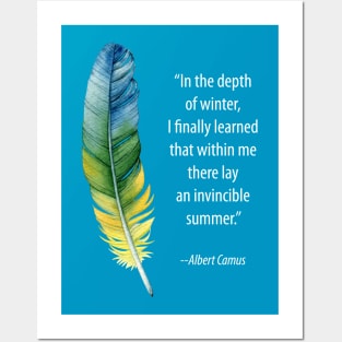 Invincible Summer Quote Posters and Art